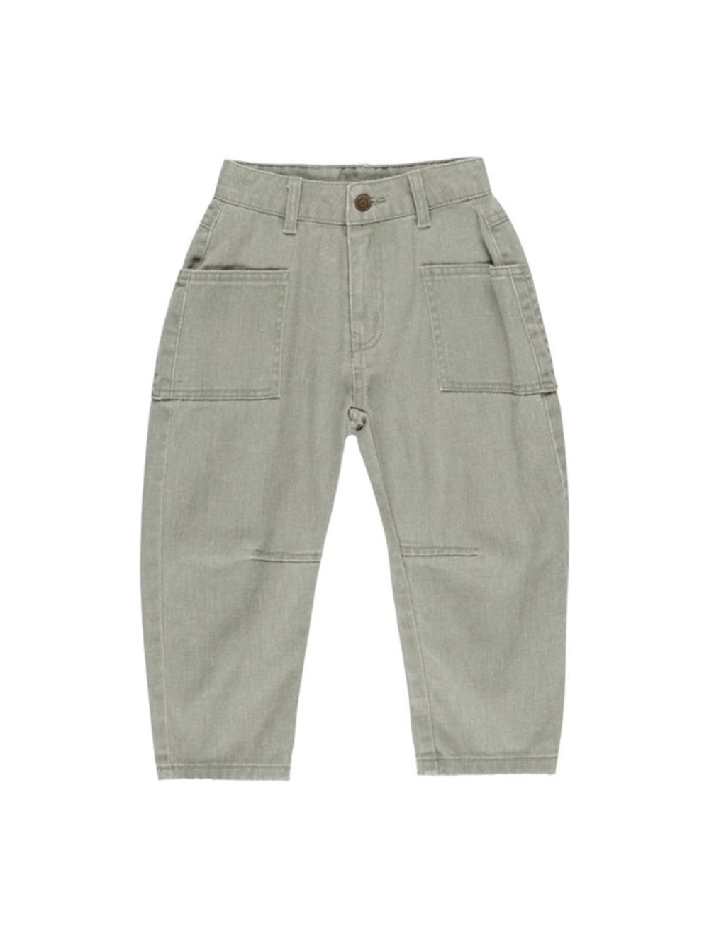 Rylee + Cru Barrel Pant Washed - Laurel